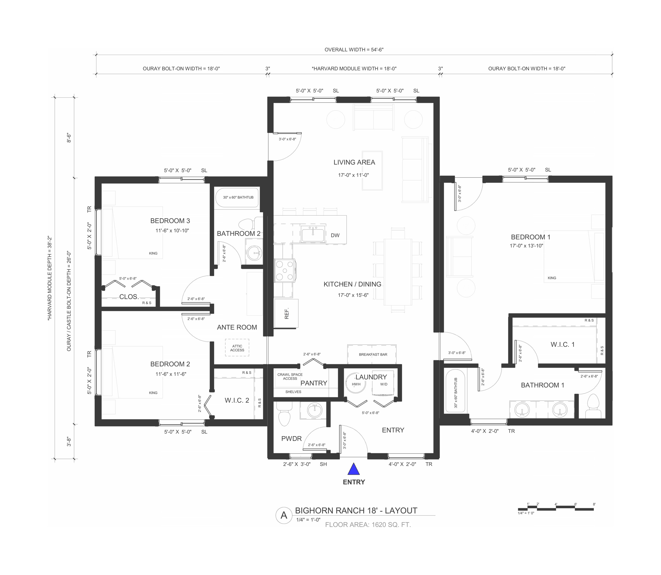 Bighorn Ranch floor plan