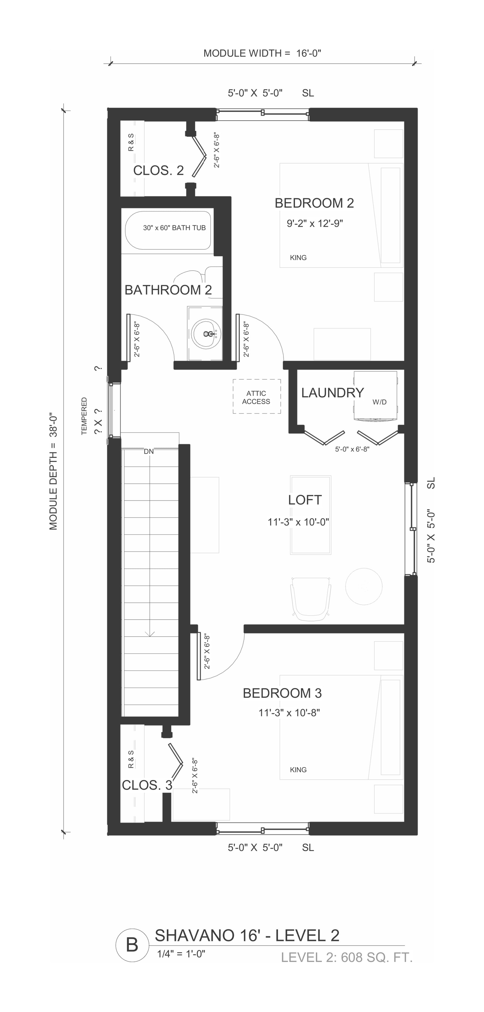 Shavano Upper Floor