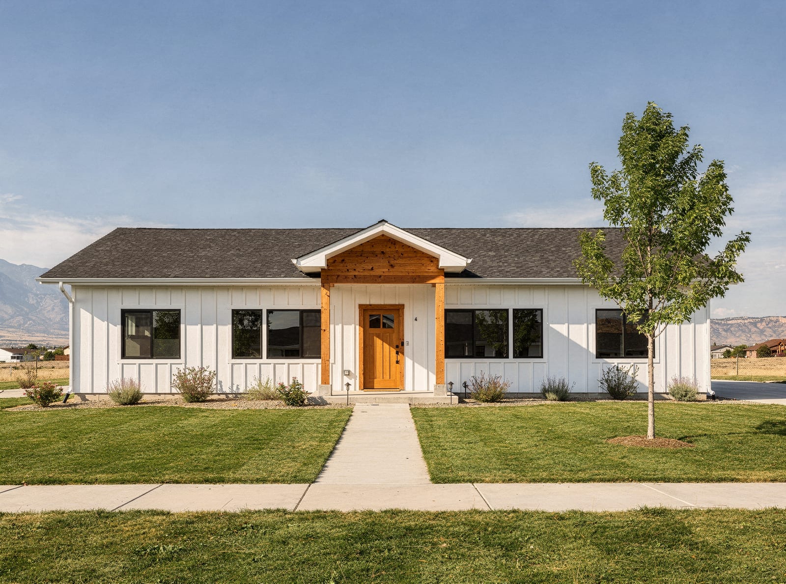 Elk Ranch with a bolt-on module attached, shown as a single building