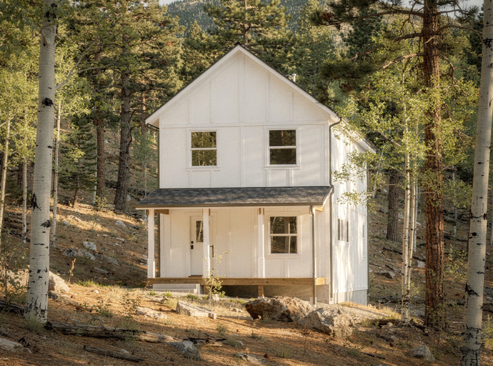 Antero — a detached two-story ADU in a South Denver backyard