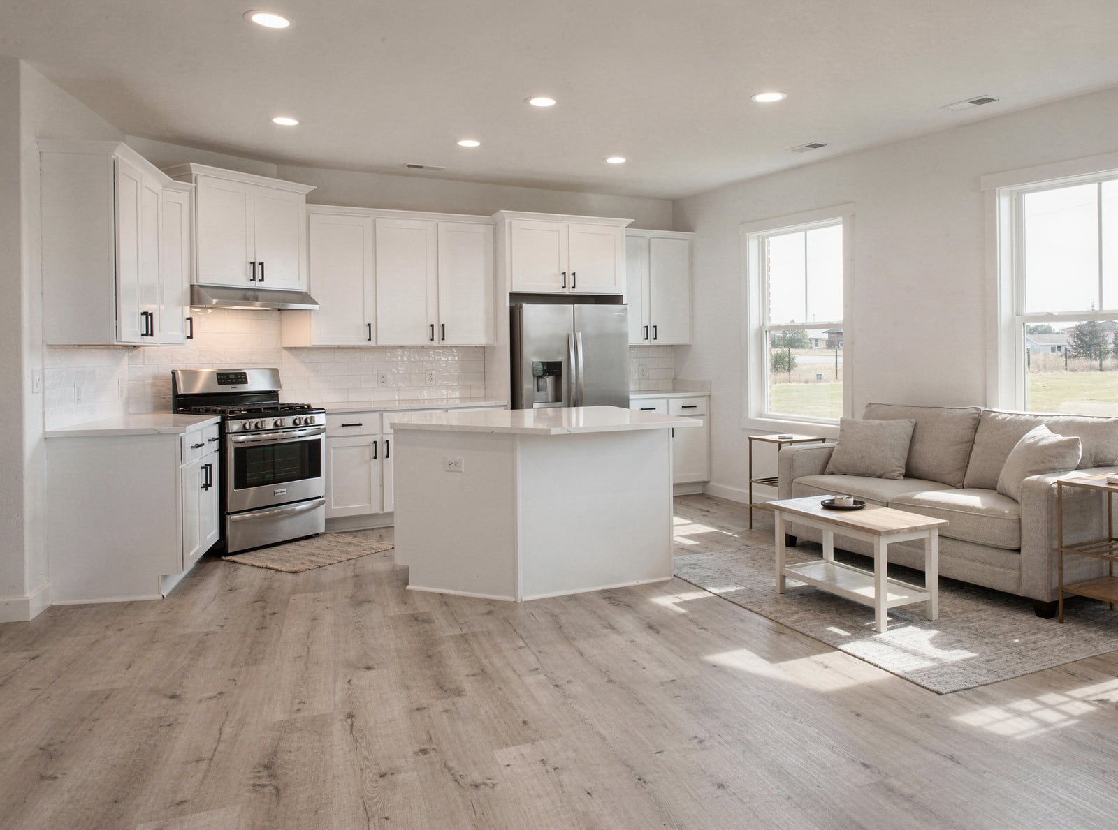Shavano kitchen & living