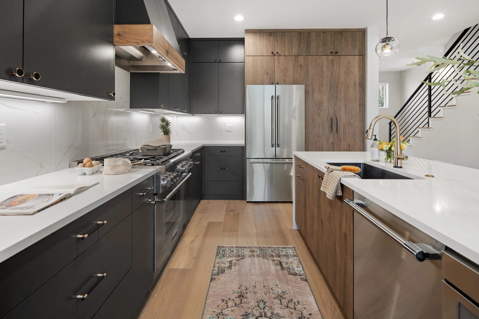 Chef's kitchen, custom home, Denver