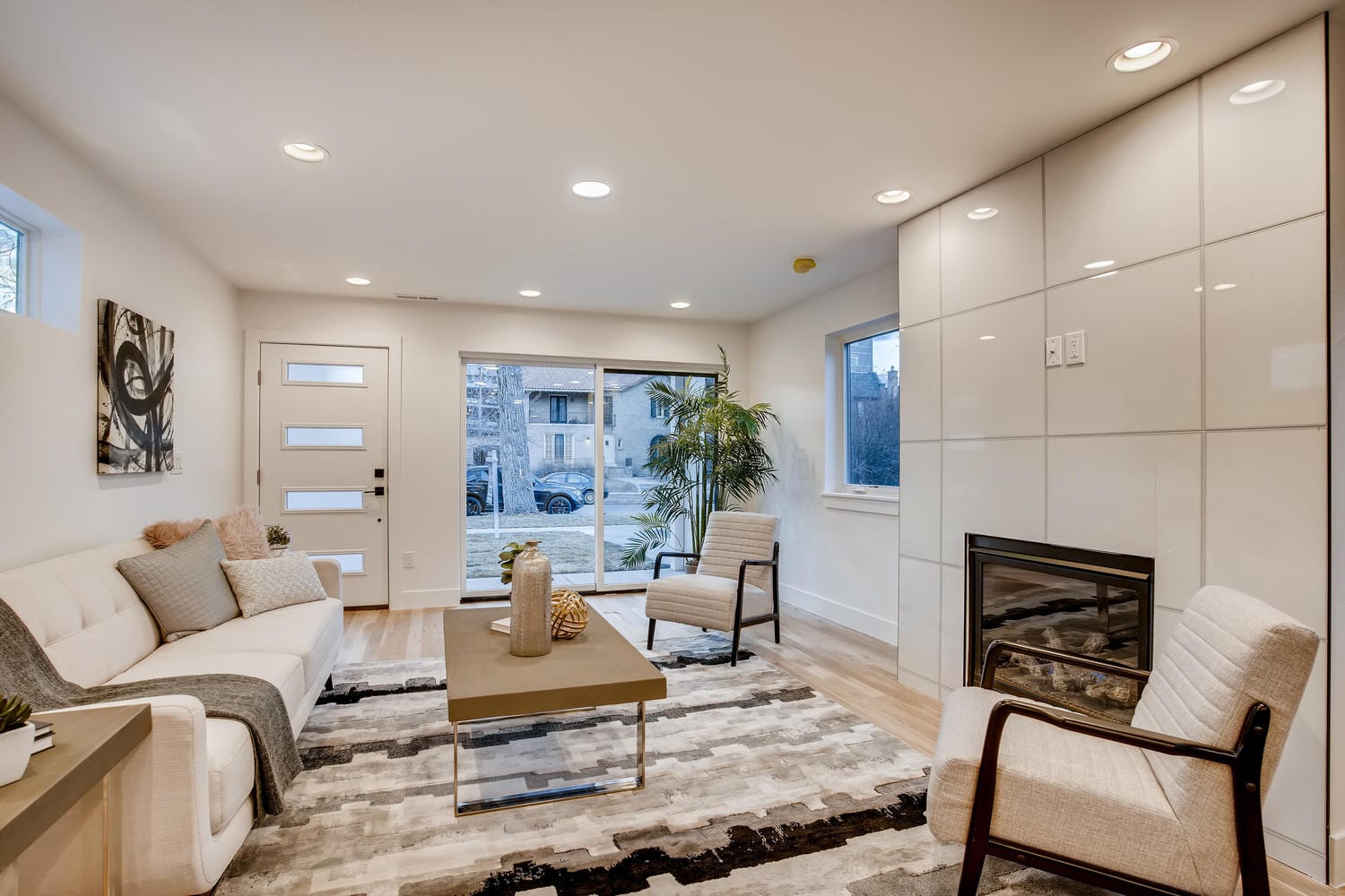 Light-filled living room, Denver