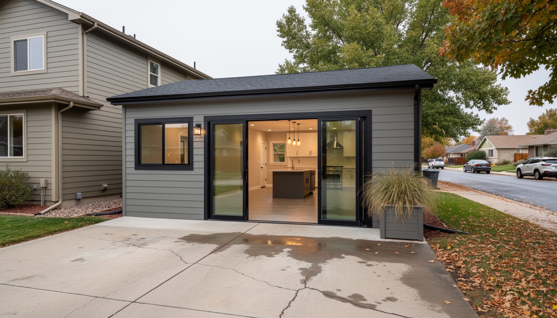 Garage conversion ADU in South Denver